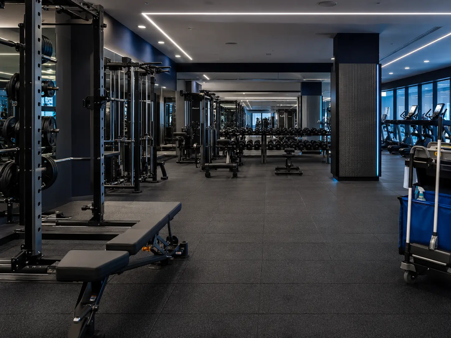 Gyms & Wellness cleaning environment
