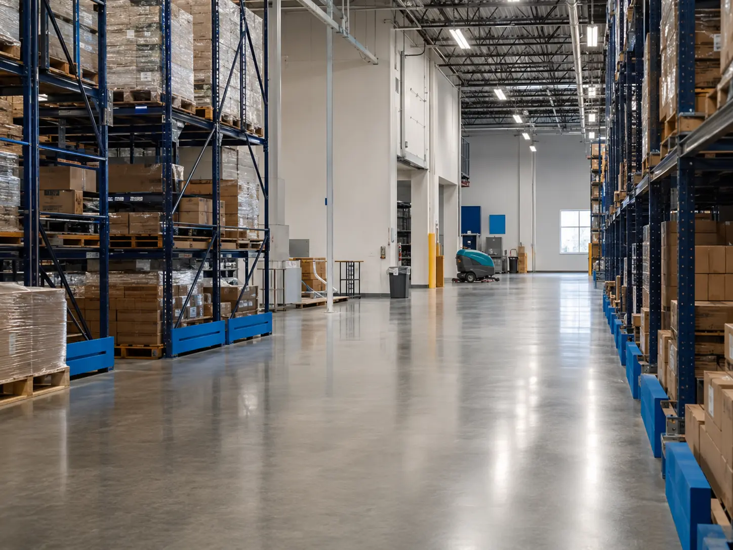 Warehouses & Facilities cleaning environment